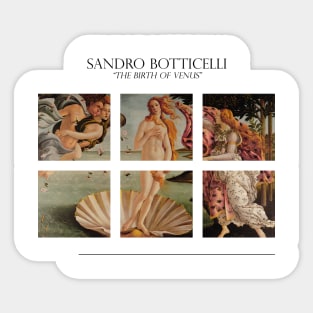 Birth of Venus by Botticelli Sticker